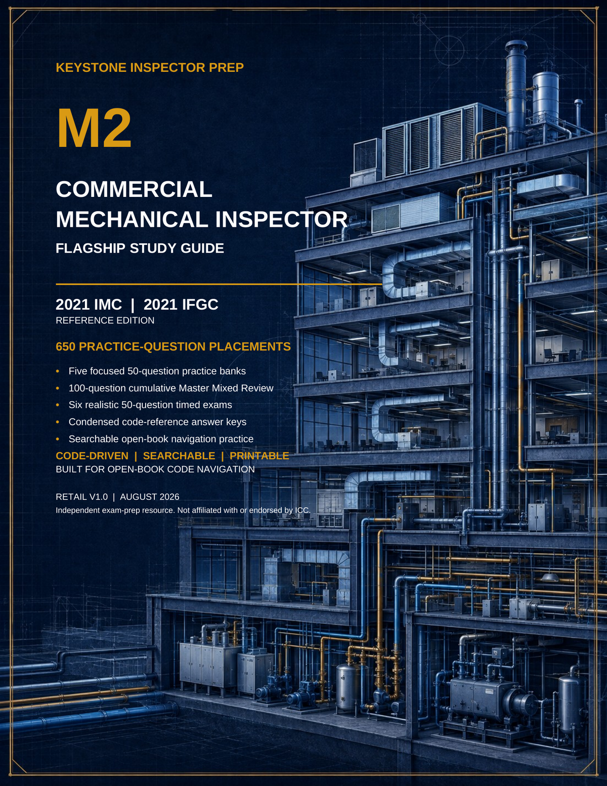 M2 Commercial Mechanical Inspector Study Guide — 2021 IMC & IFGC